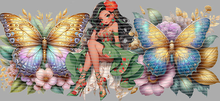 16oz Sunflower Girl-SU-200